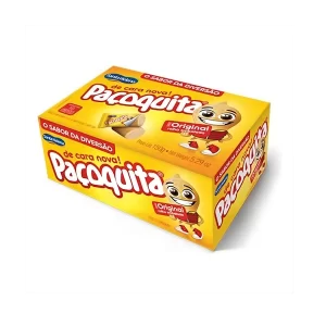 Paçoquita Rhola Display 100 Unidades